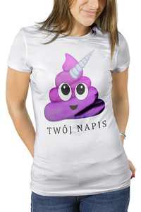 Śmieszny T-Shirt/Śmieszna koszulka różowy Pan Kupa z Twoim nadrukiem